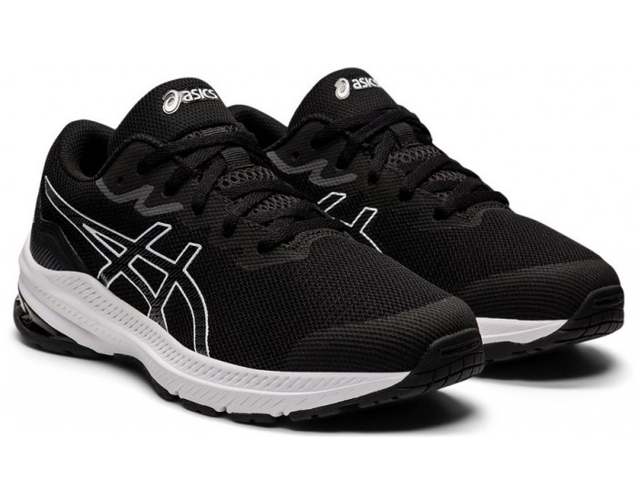 Asics GT-1000 11 GS Черные с белым