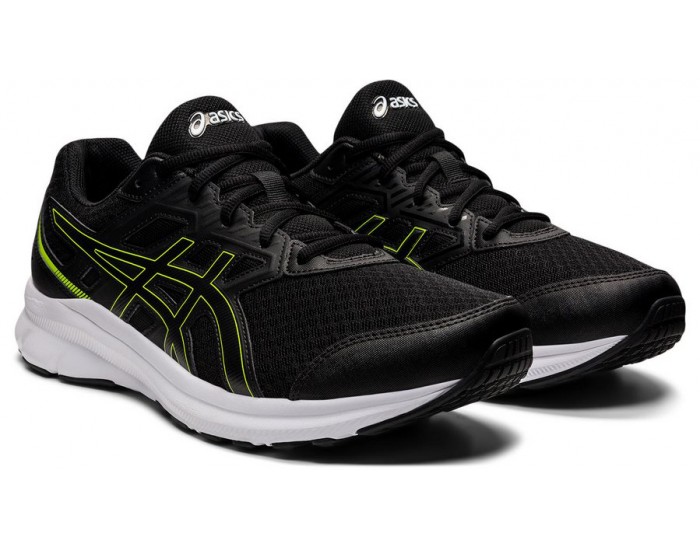 Asics Jolt 3 Черные с зеленым