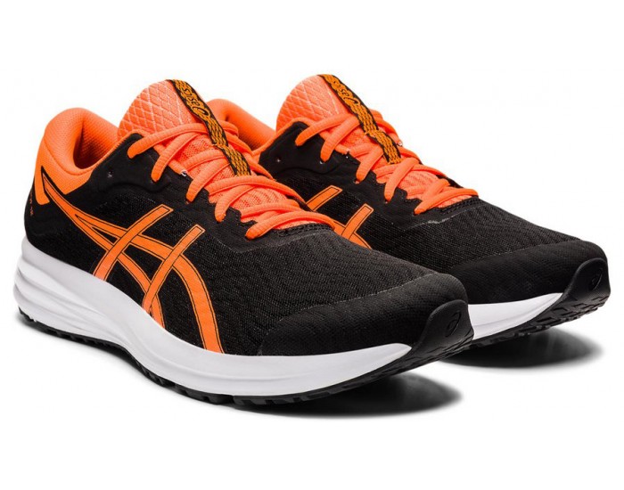 Asics Patriot 12 Черные с оранжевым