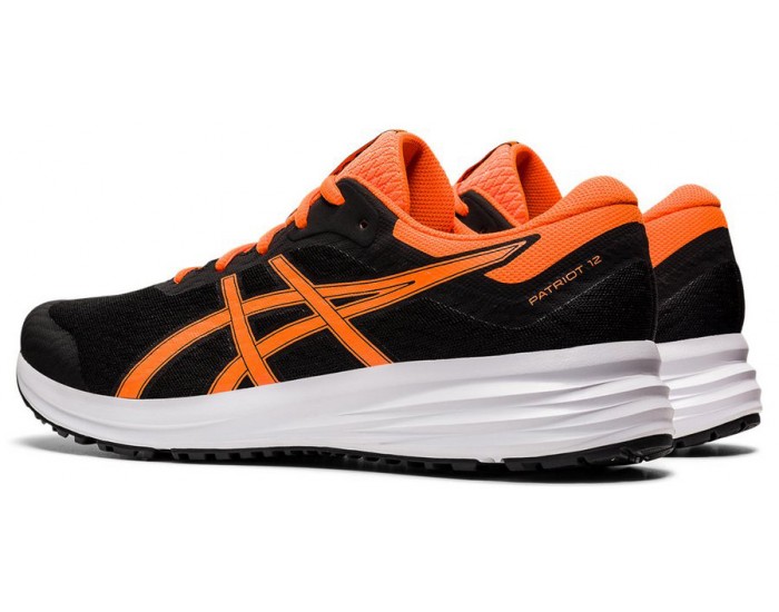 Asics Patriot 12 Черные с оранжевым