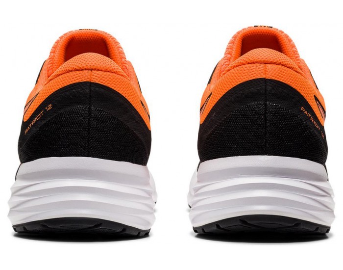 Asics Patriot 12 Черные с оранжевым