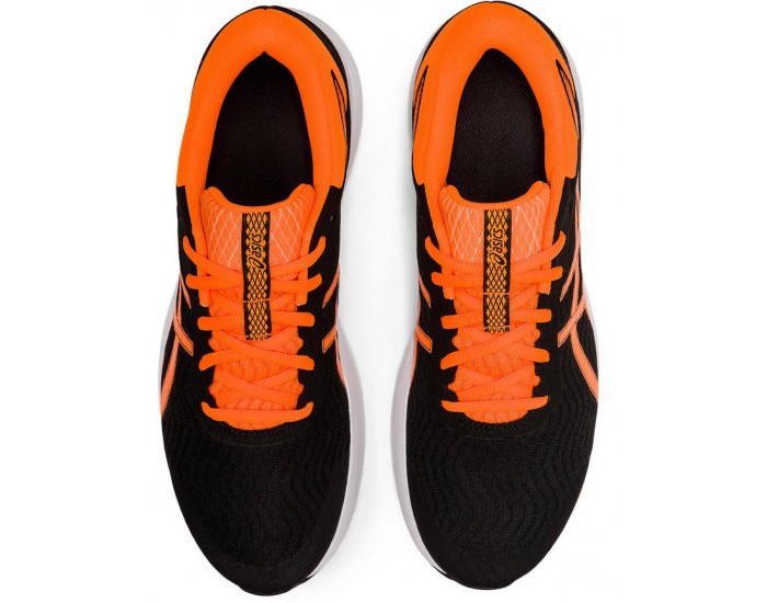 Asics Patriot 12 Черные с оранжевым