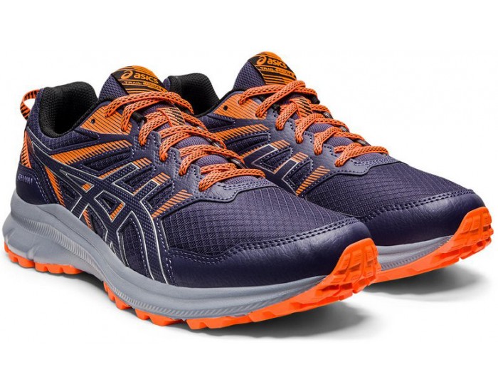 Asics Trail Scout 2 Синие с оранжевым